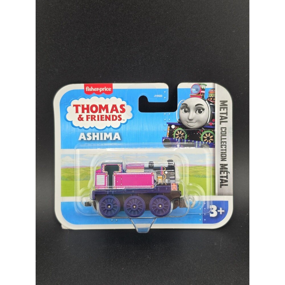 Thomas And Friends Diecast Metal Collection ASHIMA Purple Train Engine - NEW!